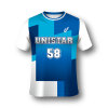 unistar 眾星實業 排球服 機能服飾 排汗衣 團體服 客製化熱昇華球衣